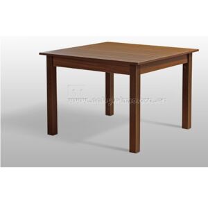 Jídelní stůl bez rozkladu 100x80 cm / 18mm barva lamina: ořech