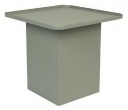 White Label Living Odkládací stolek SVERRE ZUIVER 44x40cm práškový kov, zelený 2300297