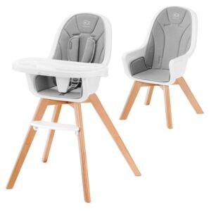 Židlička jídelní 2v1 Tixi Grey Kinderkraft 2020