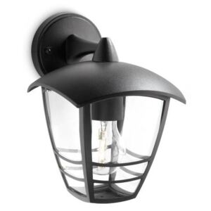 Venkovní nástěnná lampa CREEK, černá Philips CREEK 153813016