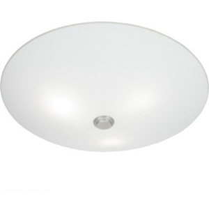 Kruhové stropní svítidlo Ø42x13cm, matná bílá