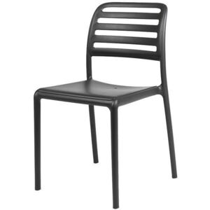 Židle Costa (antracitová), polypropylen