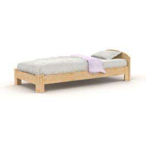 Borovicová postel 90×200 L806