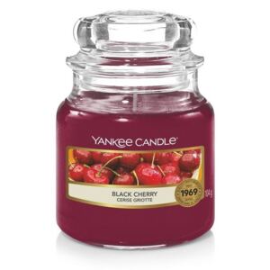 Vonná svíčka Yankee Candle Black Cherry Classic malý 104g/30hod