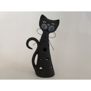 Keramika Andreas® Kočka na svíčku střední Popelka