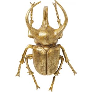 KARE DESIGN Nástěnná dekorace Atlas Beetle - zlatá