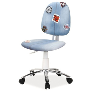 Kancelářská židle s netradičním designem typ ZAP2 KN100