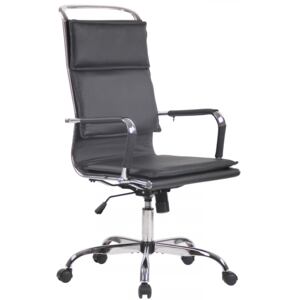 Kancelářská židle Bedford ~ kůže Barva Černá