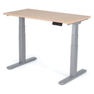 Výškově stavitelný ergonomický stůl Liftor Stolová deska 120 x 60 x 2,5cm, světlý dekor, Dub sorano H1334