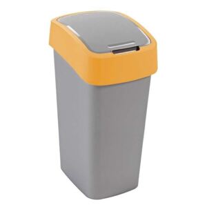 Curver FLIPBIN odpadkový koš 50L žlutý, 02172-535 pro třídění odpadu / plasty