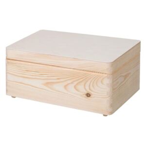 Foglio Dřevěný box s víkem 30X20X14 CM bez rukojeti