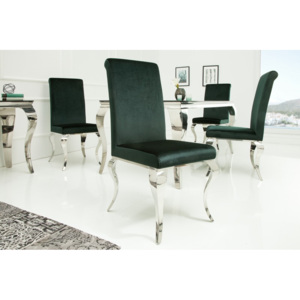 Židle MODERN BAROCCO DARK GREEN Nábytek | Jídelní prostory | Jídelní židle