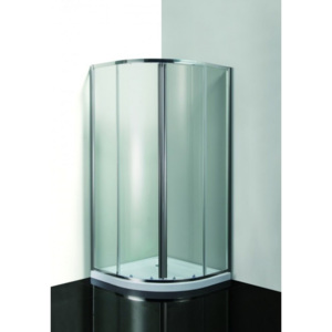 Olsen Spa SMART - MURO sprchový kout 90x90 cm, Bez vaničky, Hliník chrom, čiré sklo OLBMUR90CCBV