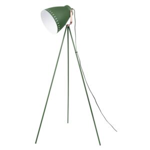SELECT TIME Kovová stojací lampa Indumo II, zelená/měděná
