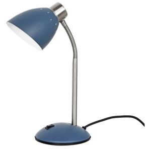 SELECT TIME Matně modrá kovová stolní lampa Dorbe