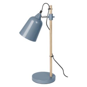 SELECT TIME Modrá kovová stolní lampa Hare