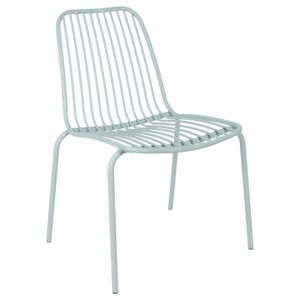 SELECT TIME Zelená kovová židle Duopor
