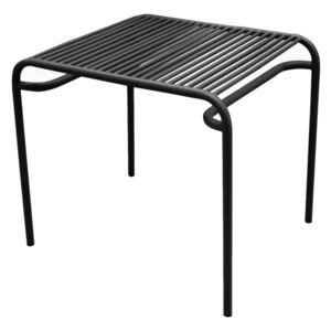 Select Time Černý kovový odkládací stolek Duopor