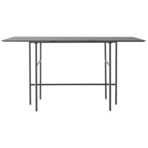 Černý dubový barový stůl MENU SNAREGADE 200 x 90 cm