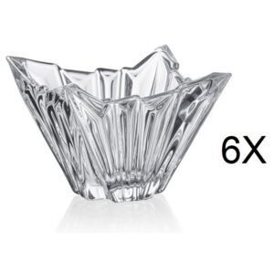 Bohemia Jihlava Bohemia Jihlavá sada křišťálových misek Princess 10,5 cm 6KS