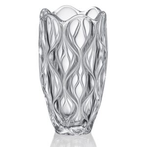 Bohemia Jihlava skleněná váza Ocean 30 cm