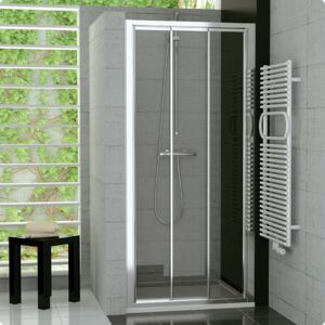 SanSwiss Ronal Top-Line TOPS307000422 sprchové dveře sklo Durlux 70 x 190 cm, barva profilu Bílá