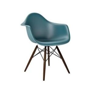 Designová židle DAW, ocean (Tmavý buk)
