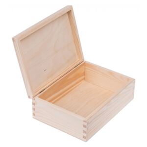 Krabička dřevěná 16x22x8 cm
