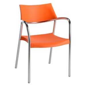 Židle Splash oranžová