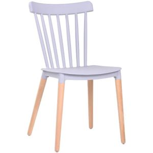 Retro židle Flora v moderním designu Barva: Šedá