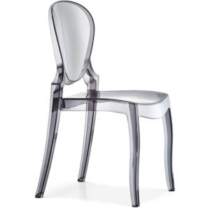 Itálie Moderní židle Queen 650 Barva: Šedá
