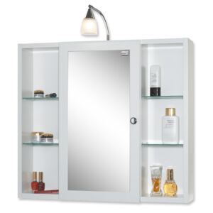 Jokey LATINA Zrcadlová skříňka - bílá - š. 72 cm, v. 78 cm, hl. 17 cm 211111020-0110