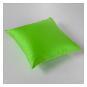 Povlak na polštář Veba GEON bavlněný satén zelená Velikost: 40x40 cm
