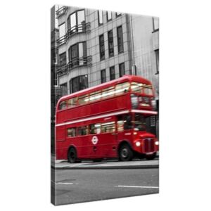 Obraz na plátně Telefonní budka v Londýně UK 20x30cm 1222A_1S
