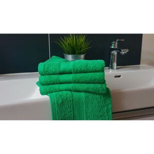 Froté ručník 50x90 - Trávově zelený 400g