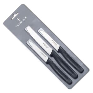 3dílná sada kuchyňských nožů černá - Victorinox
