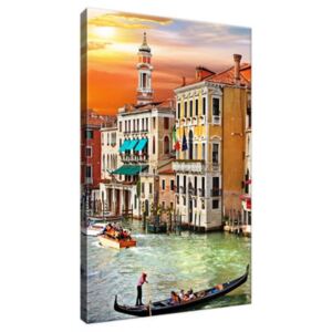 Obraz na plátně Krásný den v Benátkách 20x30cm 1402A_1S