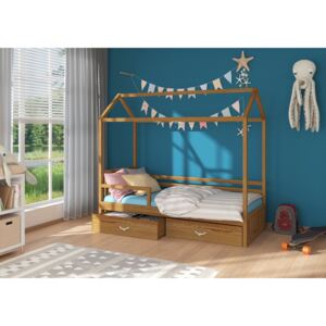 Dětská postel se zábranou 80x180 cm Madge Dub