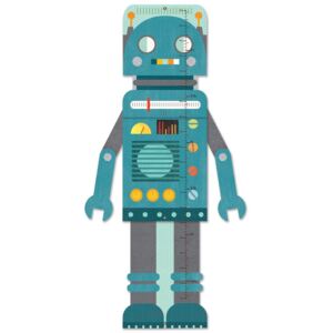 Petitcollage rostoucí metr modrý robot