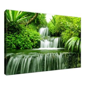 Obraz na plátně Vodopád v deštném pralese 30x20cm 2353A_1T