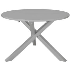 Jídelní stůl šedý 120 x 75 cm MDF