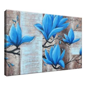 Obraz na plátně Nádherná modrá magnolie 30x20cm 3437A_1T