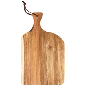 Dřevěné krájecí prkénko, 20,5 x 34 x 1 cm