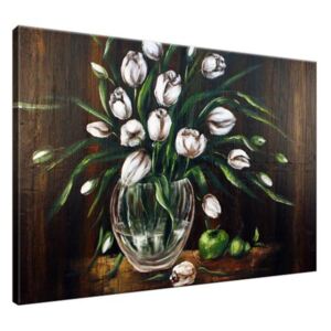 Ručně malovaný obraz Malované tulipány 100x70cm RM2367A_1Z