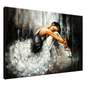 Ručně malovaný obraz Spící baletka 100x70cm RM2404A_1Z