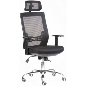 Kancelářská ergonomická židle MONA – černá