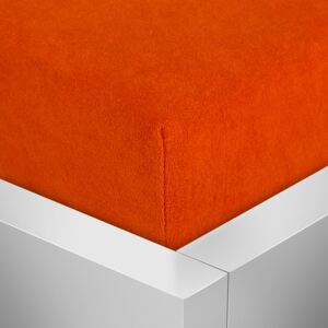 TP Froté prostěradlo Premium 190g/m2 90x200 Oranžová