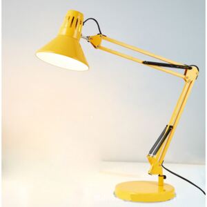 Stolní lampa SARA, žlutá