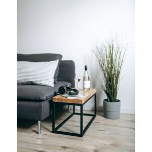 Odkládací stolek Odstín kovu: Černý matný práškový lak - 9005 FS