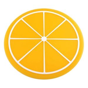 Silikonová podložka citrón, pomeranč, meloun, kiwi, jahoda Ø9 cm - 1 citrón Stoklasa